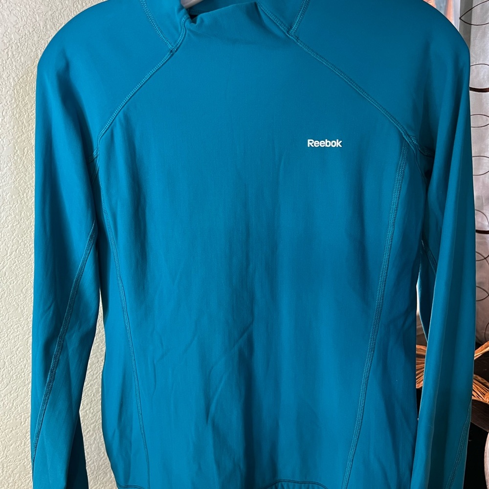 Reebok Blue Cowl Neck Sweater
